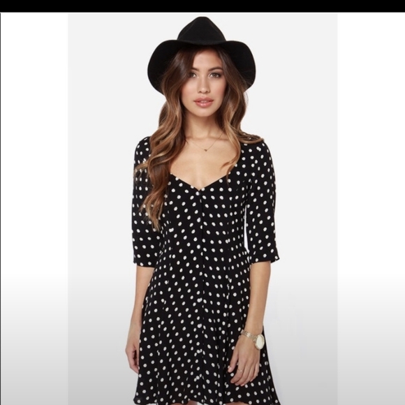 For Love and Lemons Austin Dress / XS / Black - Picture 2 of 11